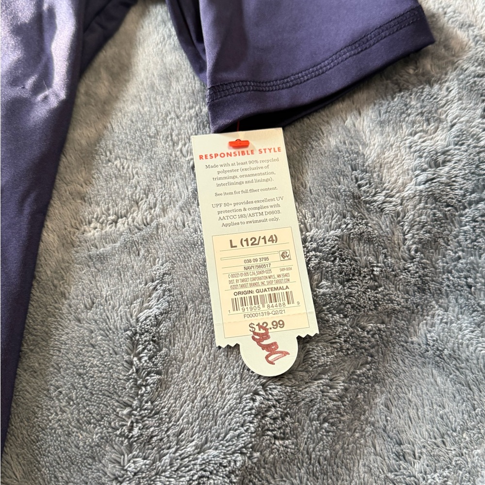 Cat & Jack Kids Purple Rashguard